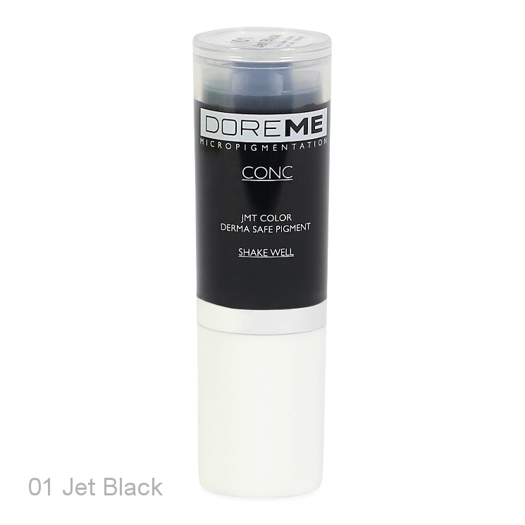 Microblading pigments Doreme CONC 01 Jet Black (c) - Beautiful Ink UK trade and wholesale supplier