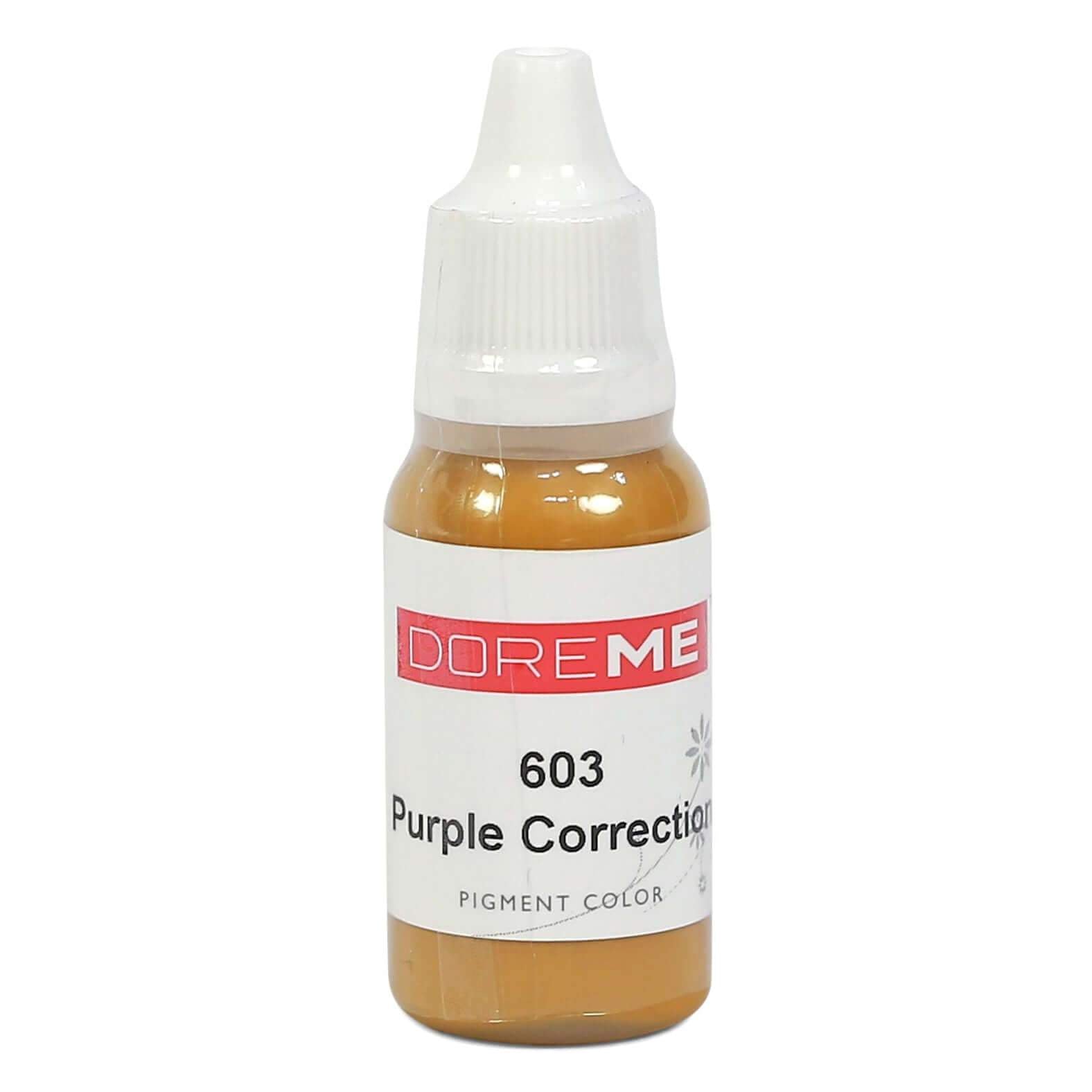 Permanent Makeup pigments Doreme Micropigmentation Correction Colours 603 Purple Correction (w) - Beautiful Ink UK trade and wholesale supplier